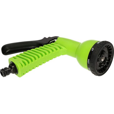 KOTARBAU Pistolet d'arrosage avec 10 fonctions de réglage du jet d'eau pour tuyau d'arrosage. (1/5)