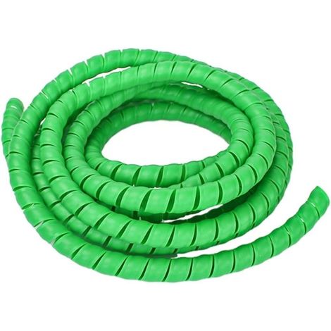 Copertura a spirale verde per tubo flessibile, gamma WN50, diametro 45-52 mm