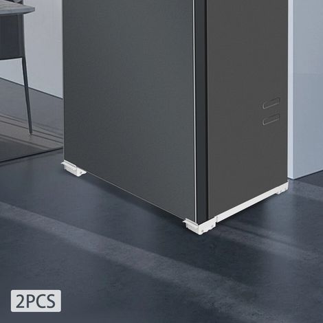 2 Stück schwere elektrische Rollenbasis, Waschmaschine Rutschschutz bewegliche Basis Halter, kann 200 kg tragen (1/5)