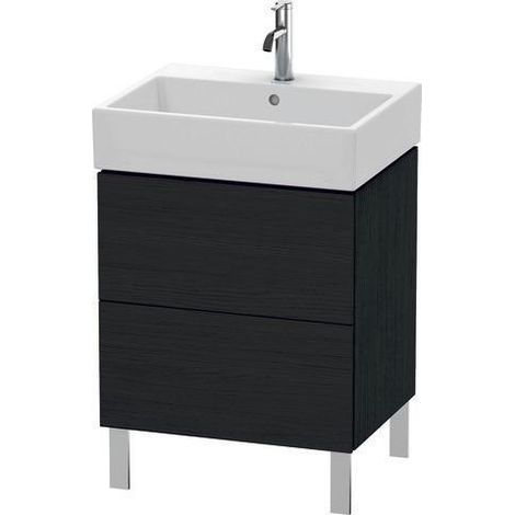 Meuble vasque L-CUBE 582x584x459mm en béton