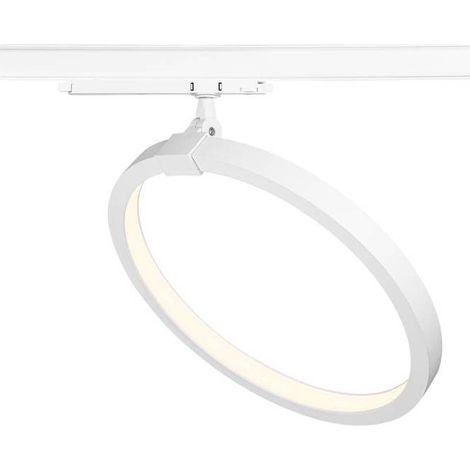 Systèmes rail 3 allumages 230V LED ONE 40 TRACK spot pour rail 3 allumages intérieur blanc LED 152 W - SLV 1004772 (1/5)