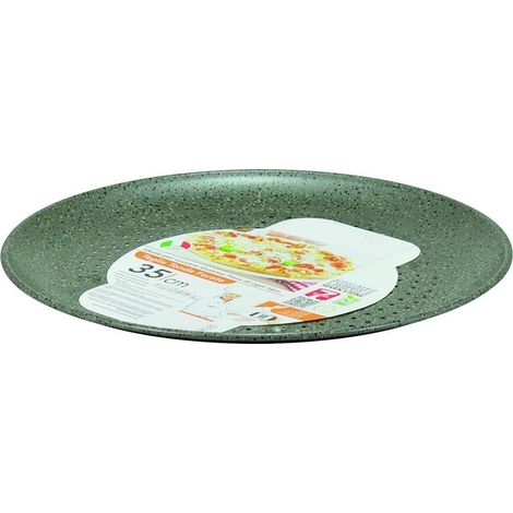 TrAdE Shop Traesio - Teglia Pizza Forata Ruoto In Alluminio Con Rivestimento Antiaderente In Varie Forme -   -ROTONDO    -