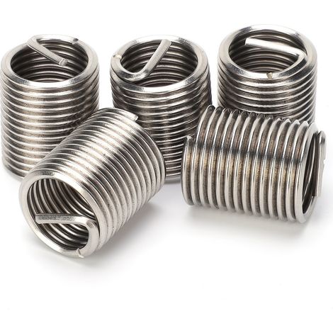 Inserts filetés, écrous réducteurs, acier inoxydable, fixation par fil, M24x3x2D (1/5)