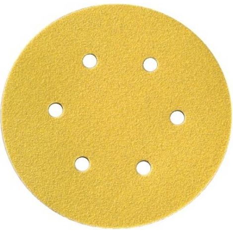1960 Siarexx cut auto-agrippant Sia Abrasives - Perforé 6 trous ø 150 mm - boîte de 100 - 240 (1/2)