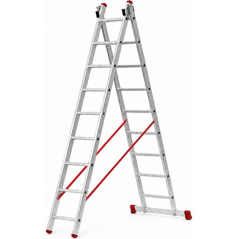 Escalera Transformable Doble Plus TR2-PLUS de 9 x 2 Peldaños (1/5)