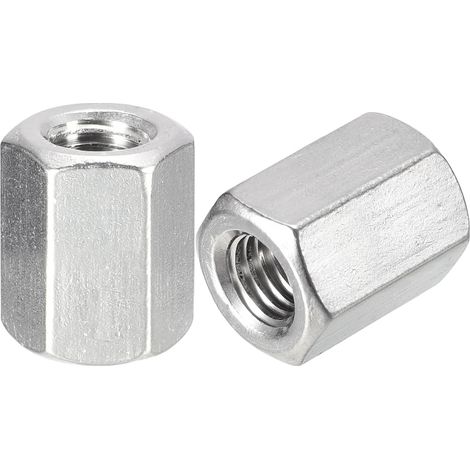 6pcs M10 x 1,5 -Pas 22 mm Longueur Raccord Écrous Hex Tige (1/5)