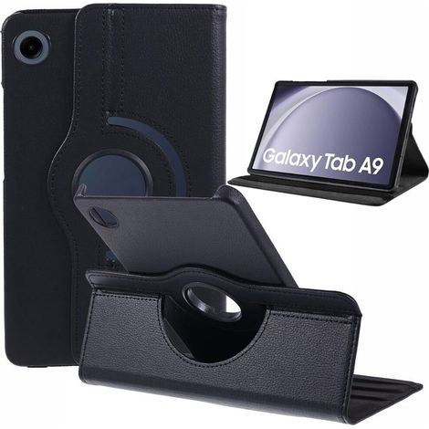 Custodia per Samsung Galaxy Tab A11 / A9, con rotazione a 360°, colore nero. (1/5)