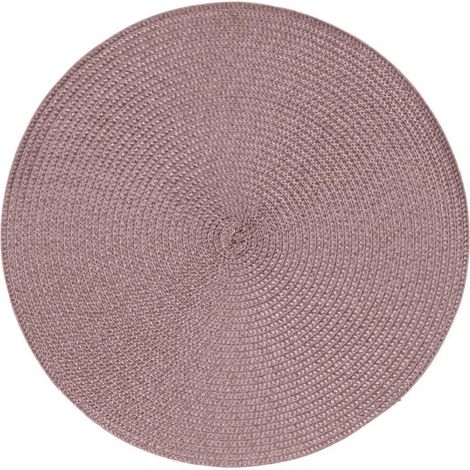 Dimo Tovaglietta in PP D 38 cm Marrone – Sottopiatto Resistente per Tavola e Cucina (1/2)