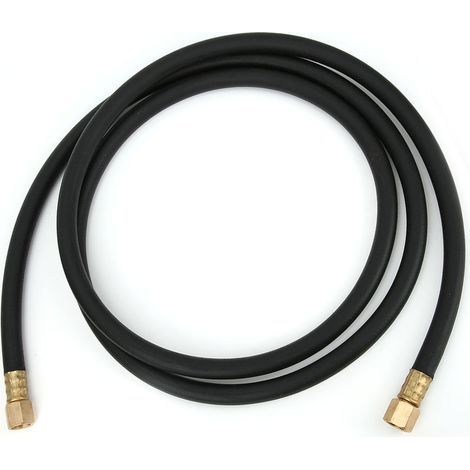 Tuyau de gaz inerte (argon, CO2, azote) pour air comprimé, raccord de soudage, écrou 1/4 pouce, 2 m (1/4)