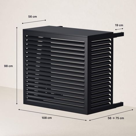 Cache Clim & Pompe à chaleur, M - 95 x 53 x 84 cm