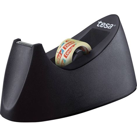 Tesa Easy Cut Curve porta nastro adesivo nero 19 cm