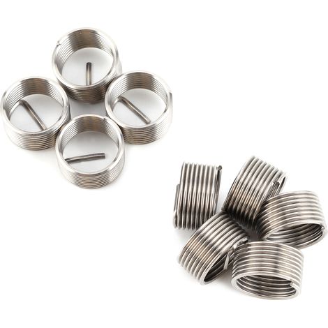 Kit de 10 inserts de réparation de filetage pour convertir les filetages métriques et impériaux en M16 x 1,5 x 1D