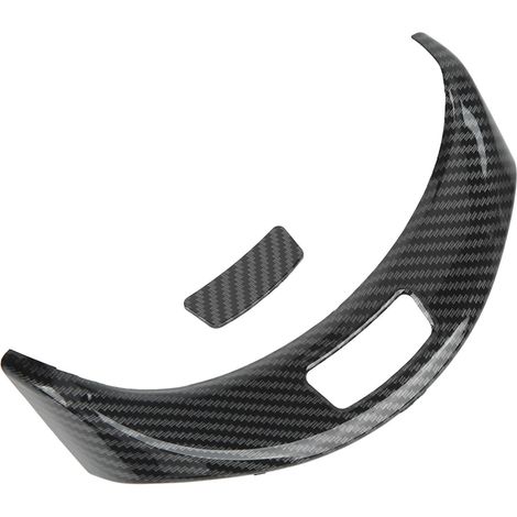 Tapa del botón de la guantera para la consola central del Mercedes-Benz Clase C W205 GLC X253 (2015-2021) - Estilo fibra de carbono - Juego de 2 (1/5)