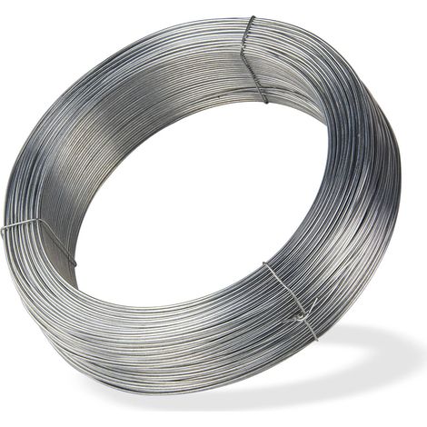 Draht verzinkt 205 m x 1,4 mm 2,5 kg Bindedraht Basteldraht Blumendraht