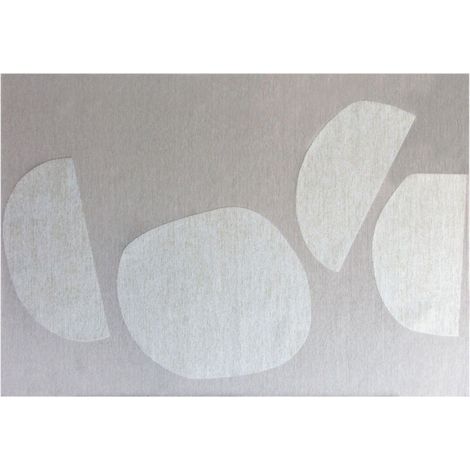 Tapis rectangulaire en coton formes géométriques 200x290 - MYLEY (1/3)