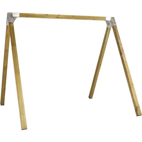 Plus Schaukelgestell Luxus 260 x 268 x 225 cm druckimprägniert Spielhäuser & Spieltürme