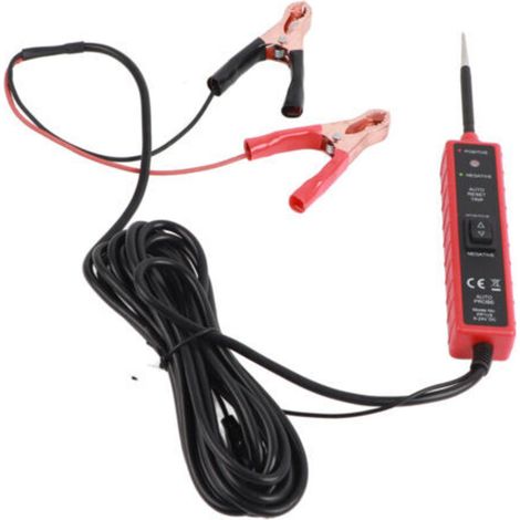 Testeur de circuit automobile à LED, 6–24 V, multifonctionnel pour voitures, bateaux et remorques (1/4)