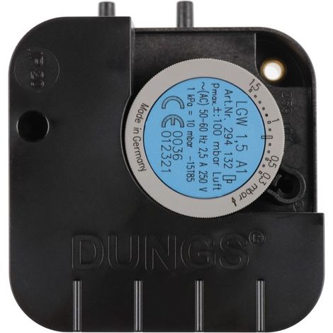 Druckwächter LGW 1,5 A1 0,3 - 1,5 mbar (voreingestellt 0,8 mbar) - 691456 von Weishaupt