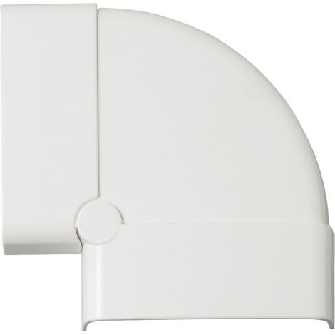 Angolo piano variabile 90–170° per canalina battiscopa bianco ip40 elettrocanali ec20005 (1/2)