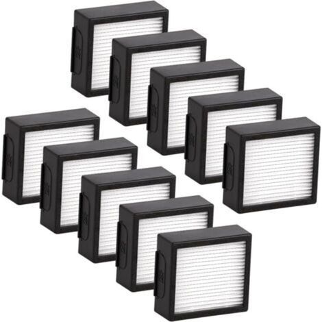 (10 Pièces) Combo J7+ Filtre HEPA De Remplacement Compatible Avec Les Accessoires De Filtres HEPA Pour Aspirateur Robot iRobot Roomba Combo J7+/ Combo j9+ (1/5)