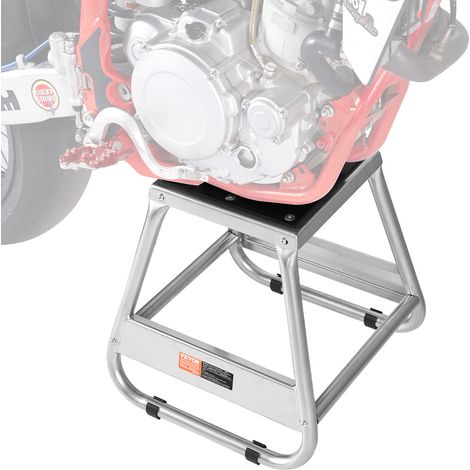 VEVOR Supporto Cavalletto per Moto da Cross Capacita di Carico max. 498kg, Cavalletto Universale per Moto da Cross in Acciaio Antiscivolo Fuoristrada, Cavalletto Sollevatore da Officina Automobile