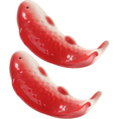 Statues De Poissons Flottants pour Décoration Détang Daquarium Décoration Daquarium en Céramique Réaliste (1/5)
