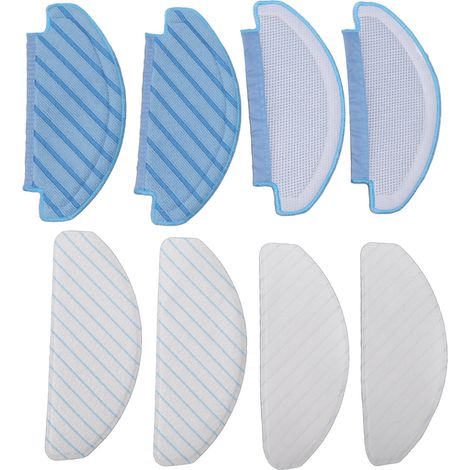 8er-Pack Mikrofasertücher für DEEBOT OZMO T8 T8aivi N8pro Plus Staubsauger (1/5)