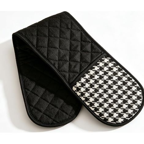 Gant Four Maniques Cuisine, Gants de Four Doubles Résistants à la Chaleur (1/5)