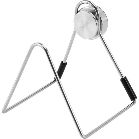 Magnetischer Schwammhalter für die Küchenspüle, Edelstahl, kein Bohren erforderlich, mit Klebstoff, wasserdicht. (1/5)