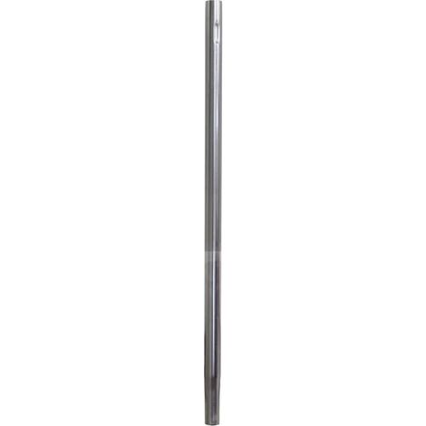 Telefunken – Mât emboitable en acier galvanisé Ø 40mm – Longueur 1m – Emboîtement anti-rotation conique – Pour antenne TV et parabole