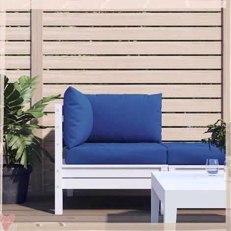 Coussins de palette - VINGVO - 361783 - Lot de 3 - Bleu - Tissu Oxford résistant à l'eau (1/5)