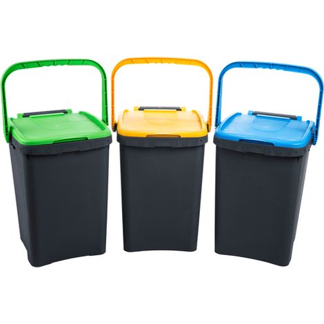 PATTUMIERA ECOPLUS 20 lt - cm 34,5x34,5x34,5h