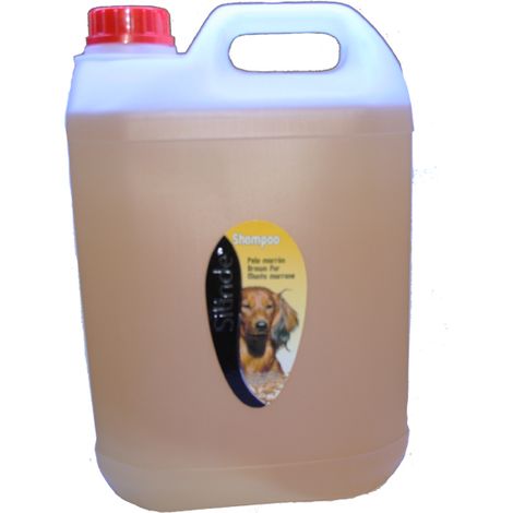 Silinde shampoo per cani specifico per manto marrone tanica da 5 litri