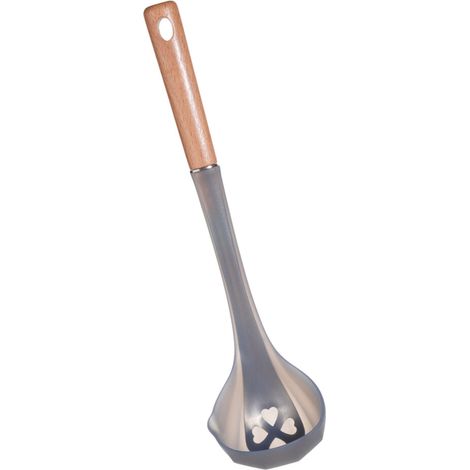Utensile da cucina resistente in silicone: cucchiaio filtro per olio. (1/2)