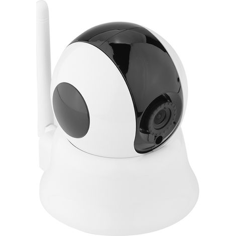 Caméra de sécurité réseau sans fil 1080p 100-240 V avec vision nocturne et webcam WiFi (prise UE) (1/5)