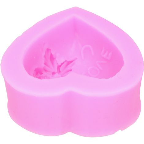 Moule en Silicone Cœur 3D pour Pâtisserie, Chocolat, Savon et Bougie DIY (1/5)