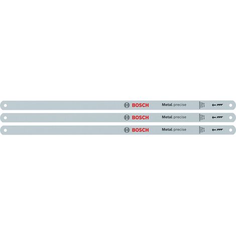Bosch PRO Hand Tool - Saw Hacksaw 300 mm Blade, 3 pcs, 24 TPI 1600A03AL0 (1/5)