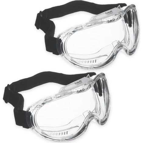 Lot de 2 lunettes surlunettes de securite lux optical (1/2)