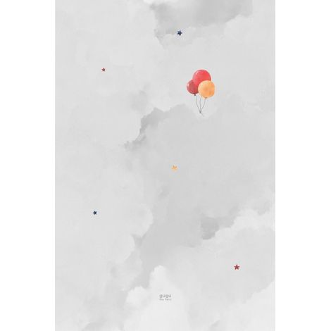Tappetino in gomma Prime Balloon Dream Big (1/4)