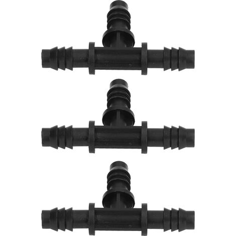 40 raccords d'irrigation, connecteurs de tuyau d'irrigation goutte à goutte, raccords en T pour tuyau de 8/12 mm pour jardin et pelouse (1/5)