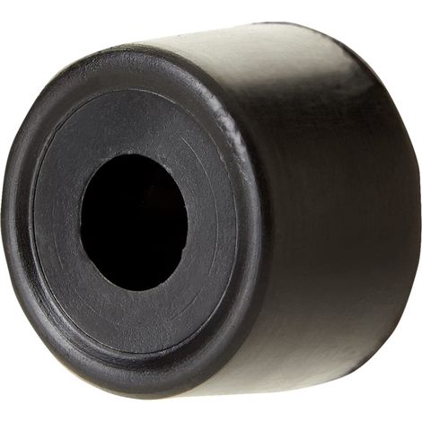 Bulk Hardware BH02257 Arresto Ferma-Porta, Montaggio a Parete o a Pavimento, Bianco, Set di 2