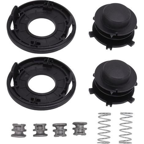 2 pièces 4002-713-3017 Bobine de tête de coupe pour STIHL AutoCut 25-2 Fs90r Fs100rx accessoire de coupe-bordures,Bobine de tête de coupe, tête de coupe Stihl Bobine de tête de coupe universelle (1/5)