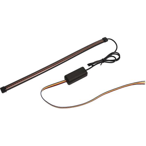 30 cm Bremslichtleiste DC12 bis 15 V Hohe Helligkeit Wasserdicht Rot Gelb Tagfahrlicht (1/5)