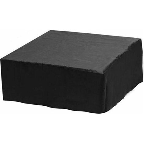 Spa Cover, Protective Cover, Hot Tub, Swimming Pool, Bathtub, Oxford Cloth Spa Cover for Outdoor Garden, Dustproof, Waterproof, UV Resistant, 218x218x30CM (1/3)