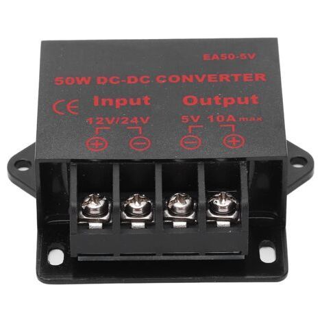 Jeffergarden DC 24V auf 12V auf 5V 10A Stromwandler-Adapter/Spannungsregler für EA50-5V Motorschreiber (1/5)