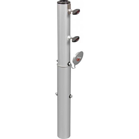 Doppler ALU Bodenhülse Universal mit Bodenanker für Rohr ø 32 - 60 mm (1/4)