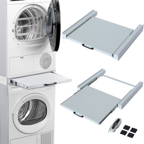 Kit di Congiunzione Supporto per Lavatrici e Asciugatrici con Ripiano Estraibile (1/5)