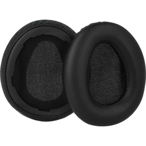 vhbw 2x Ear Pad Cups Cushion Covers compatible with SteelSeries Arctis Prime, Pro On-Ear Headphones Headset - black (1/4)