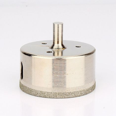 Lot de 5 trépans diamantés 60mm pour verre, carrelage, granit et marbre - Forets cloche diamant qualité professionnelle pour perçage céramique et pierre (1/5)