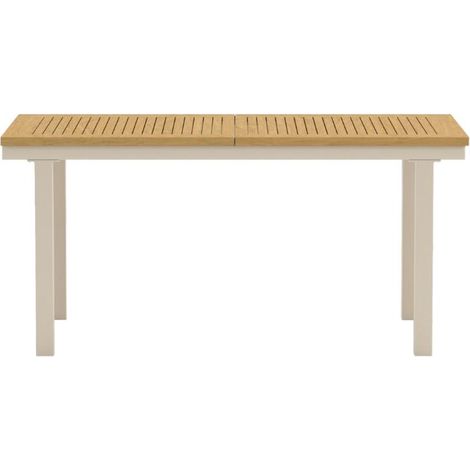 Panama Gartentisch 90x160cm natur.